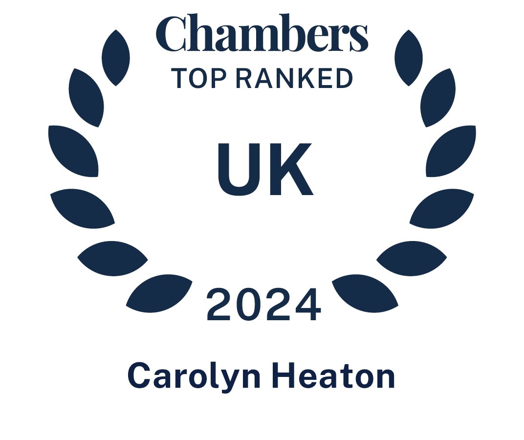 Chambers Top Ranked 2024 - Carolyn Heaton